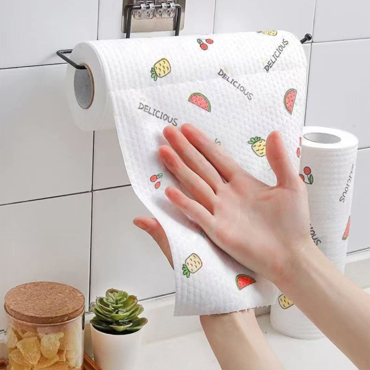 Reusable kitchen towels 50pc per roll.